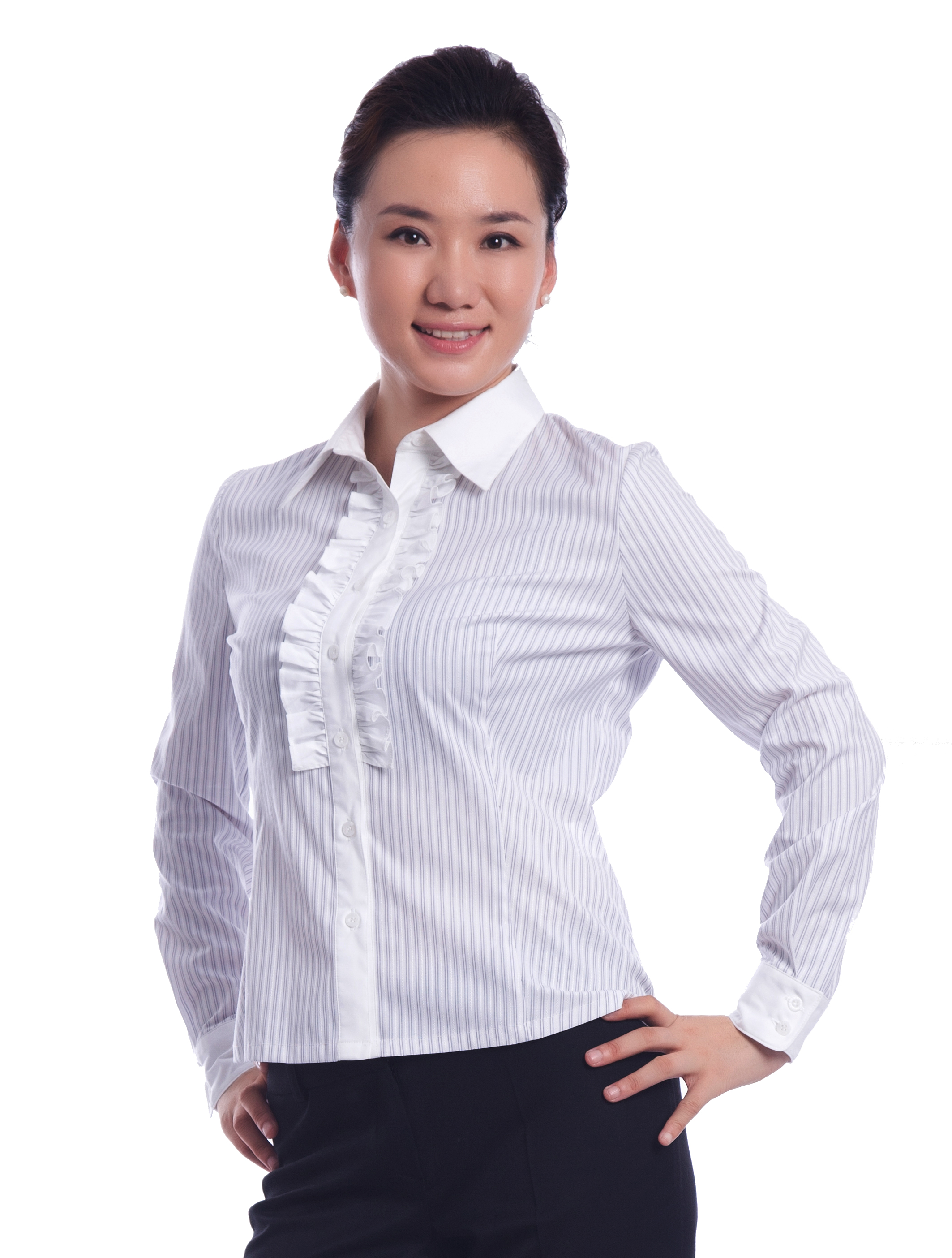 13V08004ABT女长袖职业装衬衫