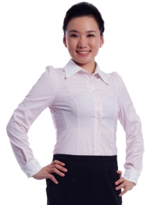 13V08010F女长袖商务职业装衬衫