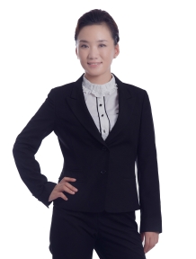 13V02022E 女士西服套装商务职业...