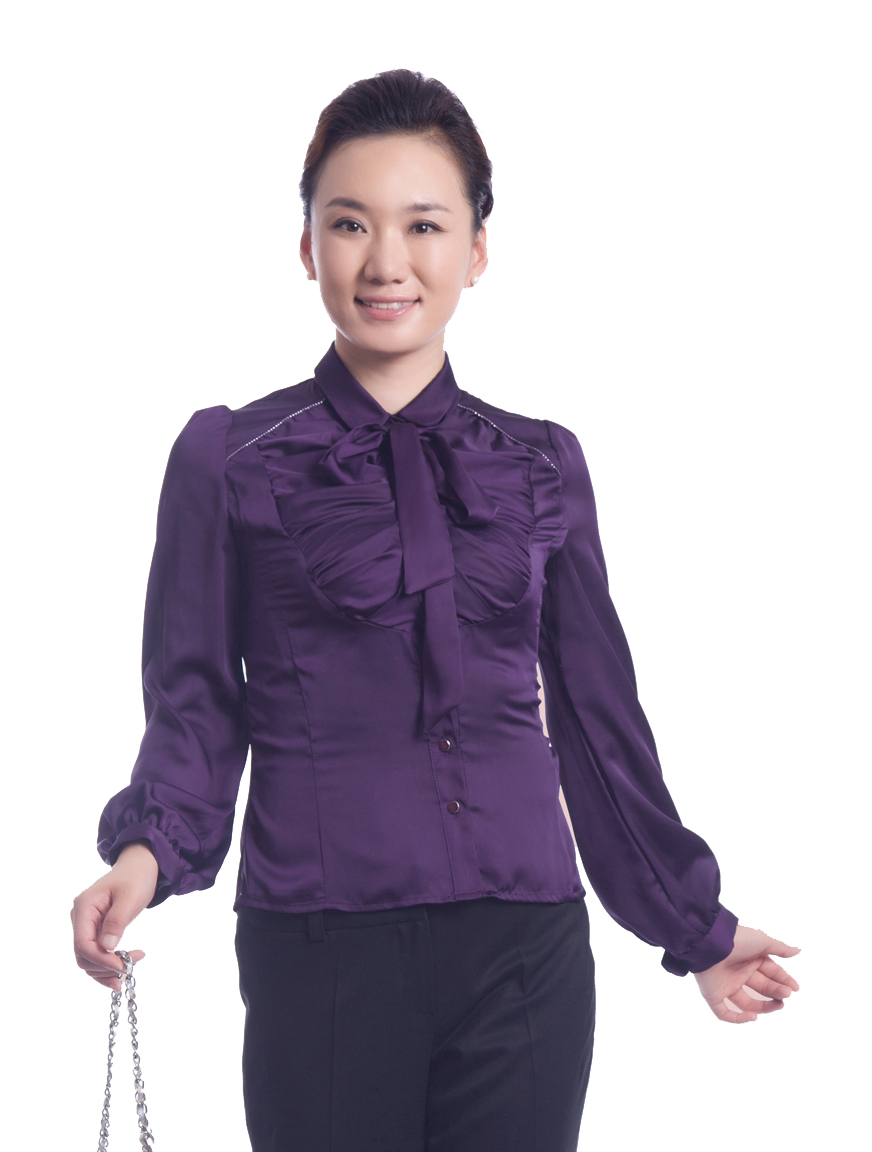 SAPN31F  女长袖商务职业装衬衫