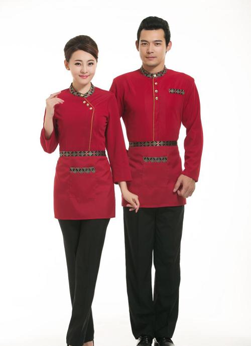 饭店服务员工作服